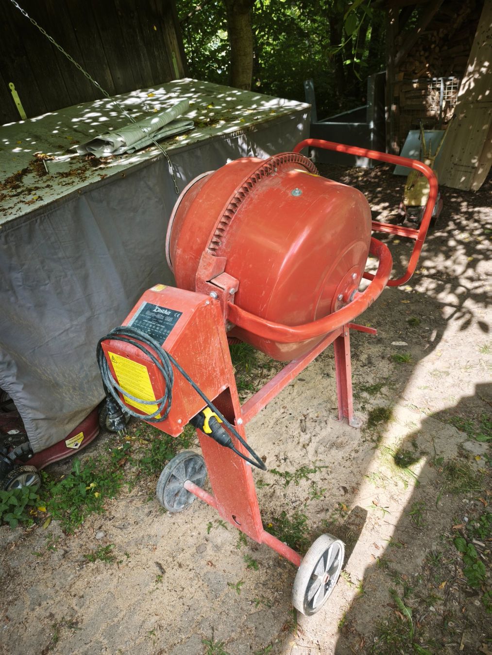 Tutte le macchine: Betonmischer 125l – Usato da Gontenschwil venduto da Jeepli1970 1