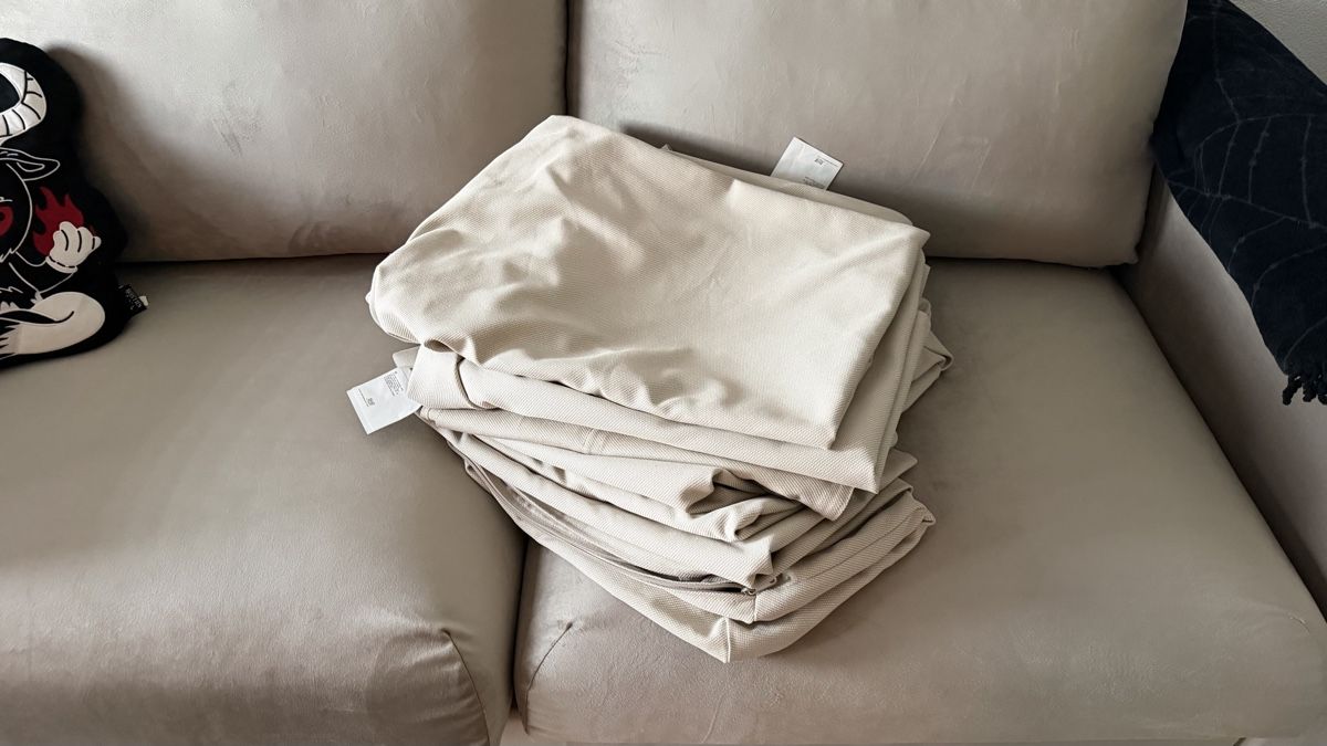 Ikea Bettwäsche: Ikea VIMLE sofa bed 2er cover hallarp beige – Gebraucht aus Gebenstorf von D0minika
