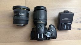 Nikon D5300 Set mit 18-135mm und Sigma 10-20mm