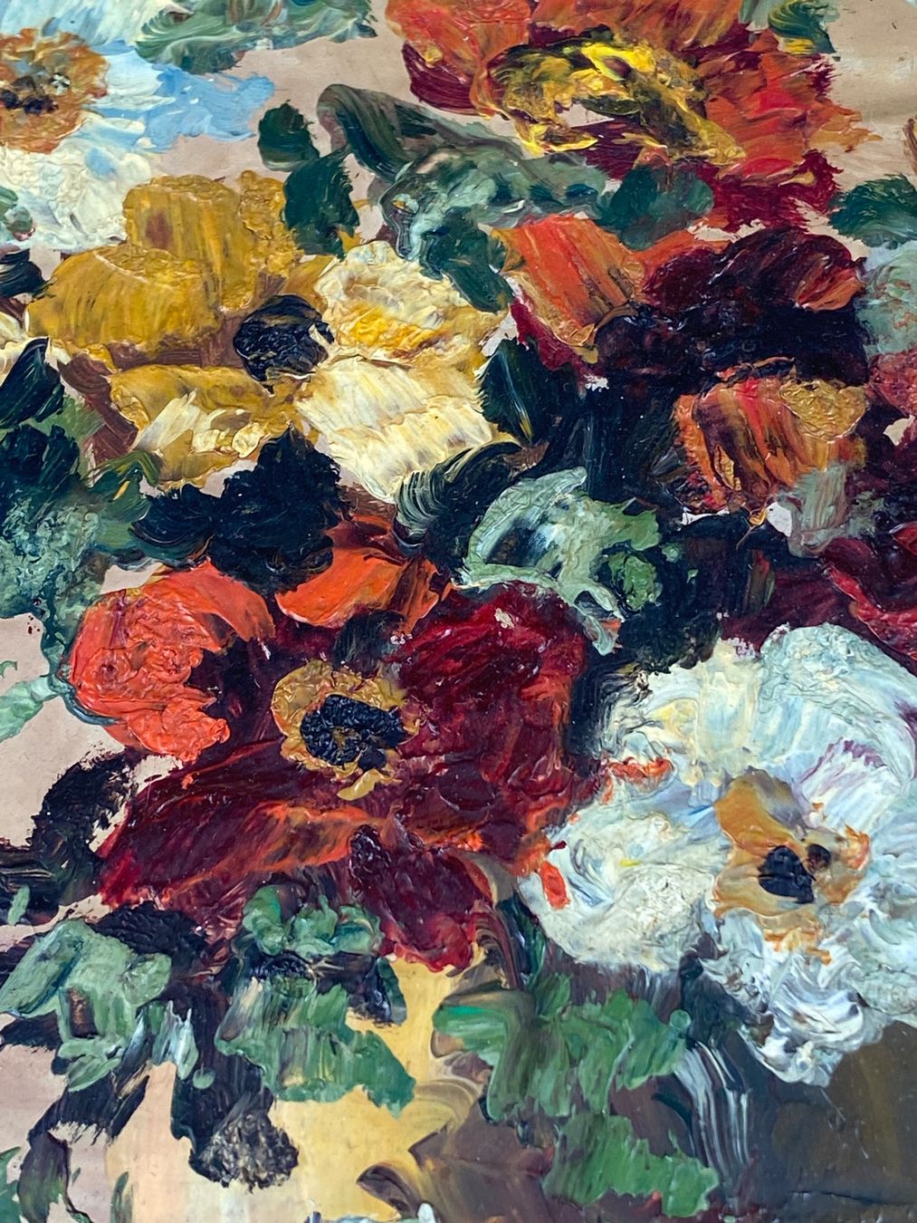 Dipinti: Konvolut Blumenstrauss in Vase – Usato da Basel venduto da bigmbh 3