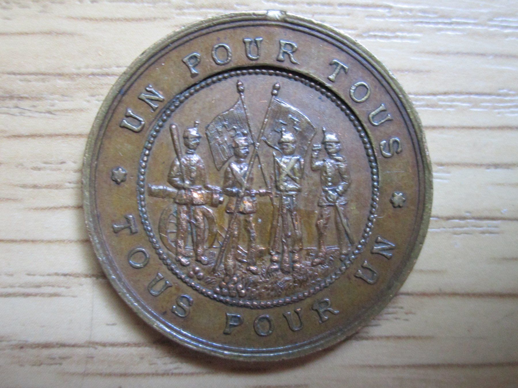 Medaillen: Bronzemedaille  CH-Militär 1890 – Gebraucht aus Heimberg von Lupo57 1