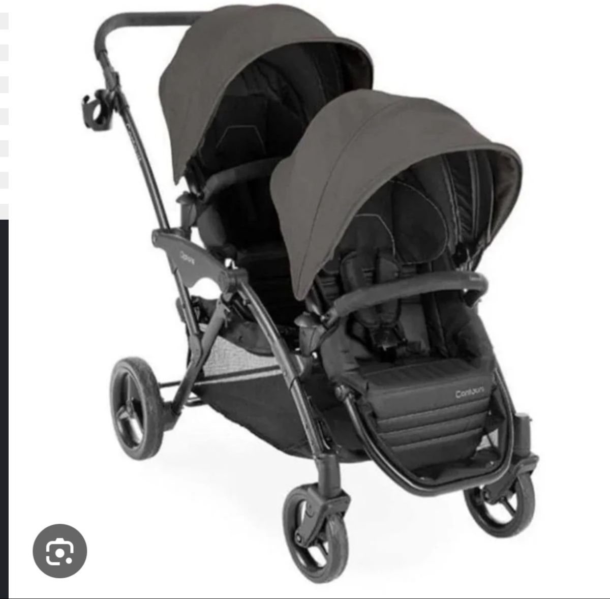 Carrozzine: Zwilling/ Doppelkinderwagen Contours – Usato da Wangen b. Olten venduto da esma010