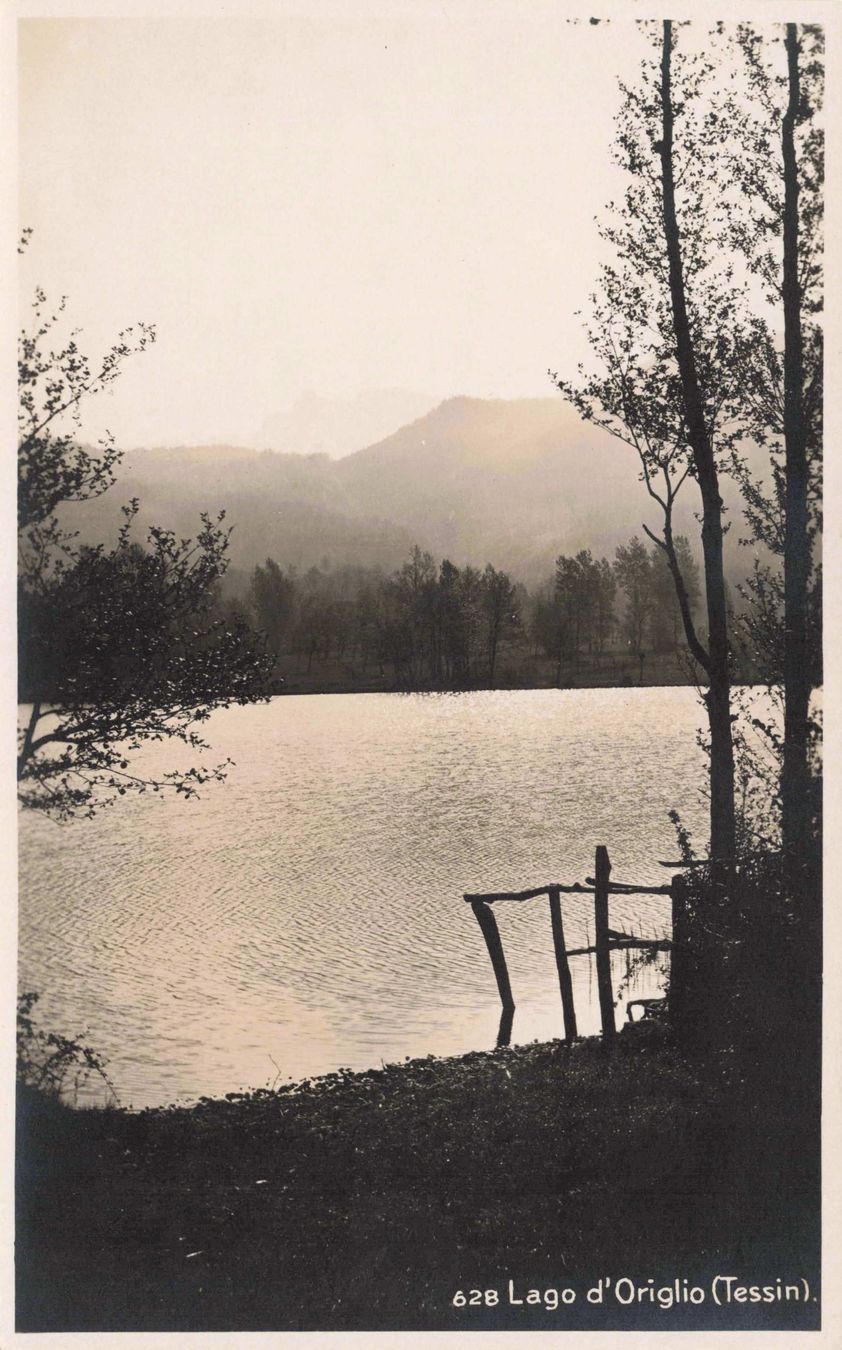 Cartoline postali: Lago origlio – Usato da Biasca venduto da Blenio71