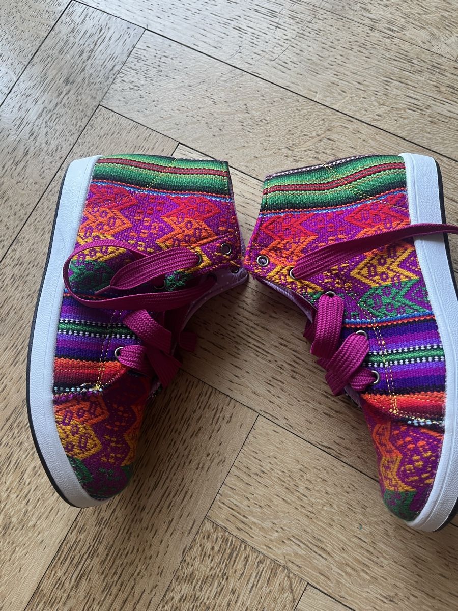 Scarpe da donna: High-Top Sneaker Damen Grösse 39 Muster Neu – Nuovo (secondo la descrizione) da Olten venduto da sae_82z2 3