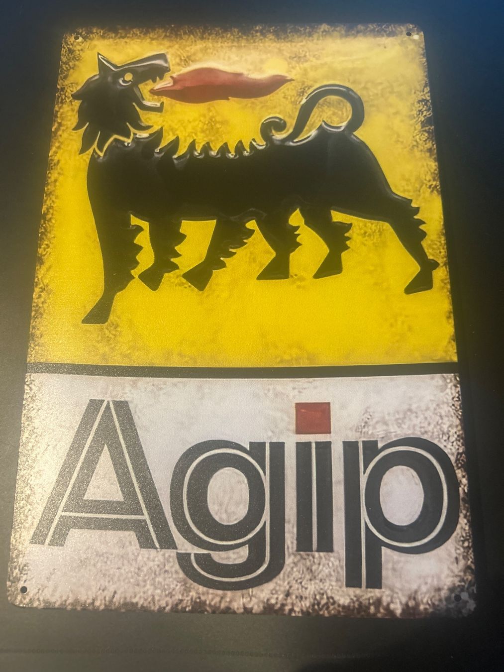 Insegne: Blechschild Agip 20x30cm – Nuovo (secondo la descrizione) da Schenkon venduto da Jaimer_91