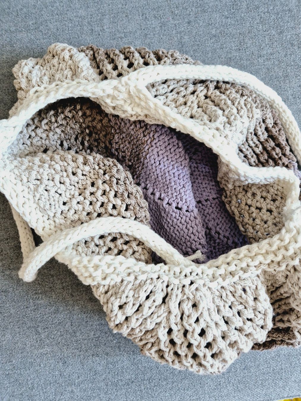 Borse da donna: TASCHE STRICKWARE GESTRICKT EINZELSTÜCK BEUTEL BAG , TOP – Nuovo (secondo la descrizione) da Elsau venduto da the-colorful-side 2
