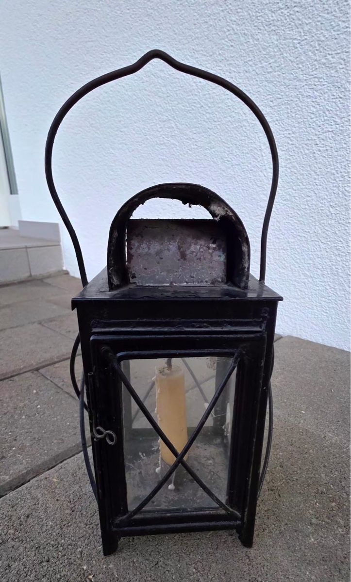 Lampen: Schweizer Armee Kerzenlaterne, Nachtwächterlaterne – Gebraucht aus Mumpf von Spannset