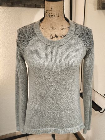 Damen Pullover Basic by Chicoree grau Grösse S neu