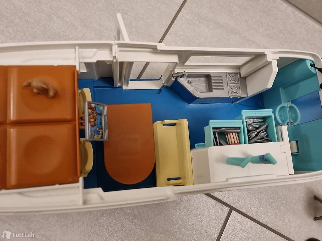 Playmobil Spielzeuge: Playmobil Campingwagen – Gebraucht aus Niederwil SG von Excentia 2