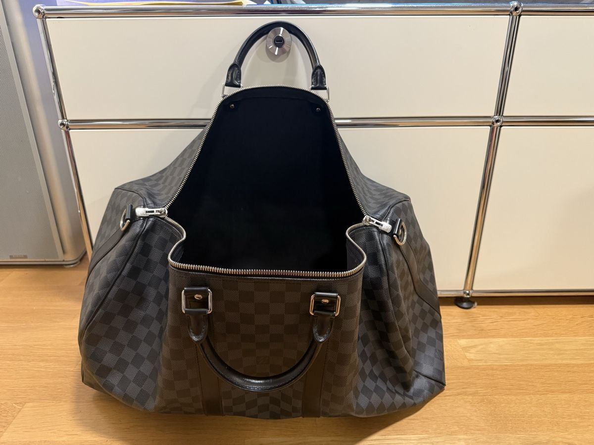 Borse: Louis Vuitton Keepall 55 Damier Graphite – Usato da Langenthal venduto da simonboell 2