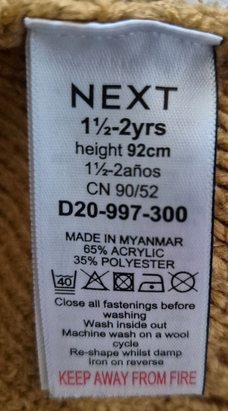 Next Maglioni & Felpe: Strickpullover Gr. 92 – Usato da Stäfa venduto da unn_dj8d 2