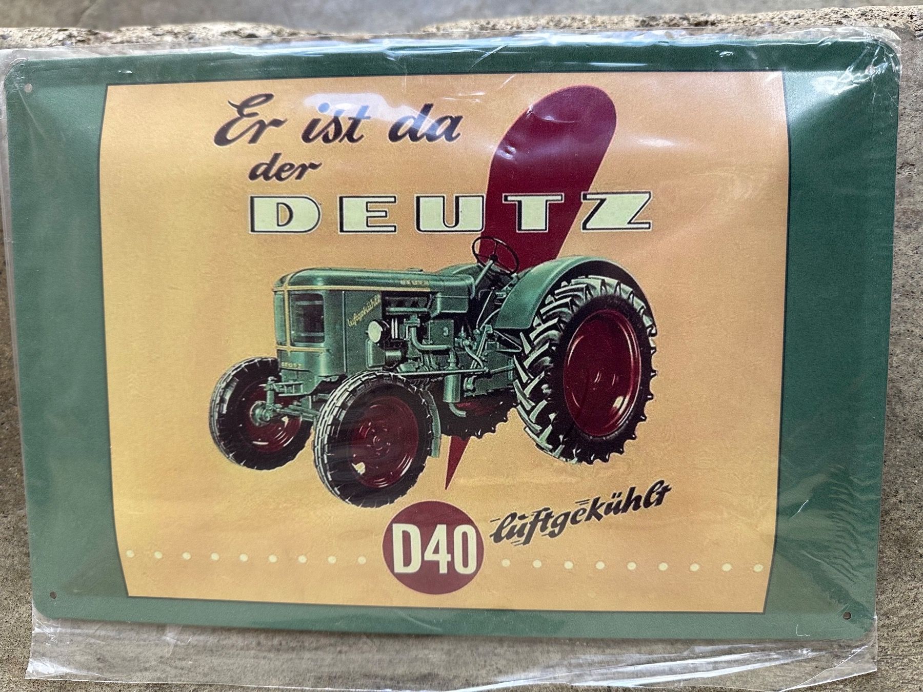 Insegne: Deutz diesel schlepper traktor d40 Oldtimer classic – Nuovo (secondo la descrizione) da Reinach AG venduto da rares75