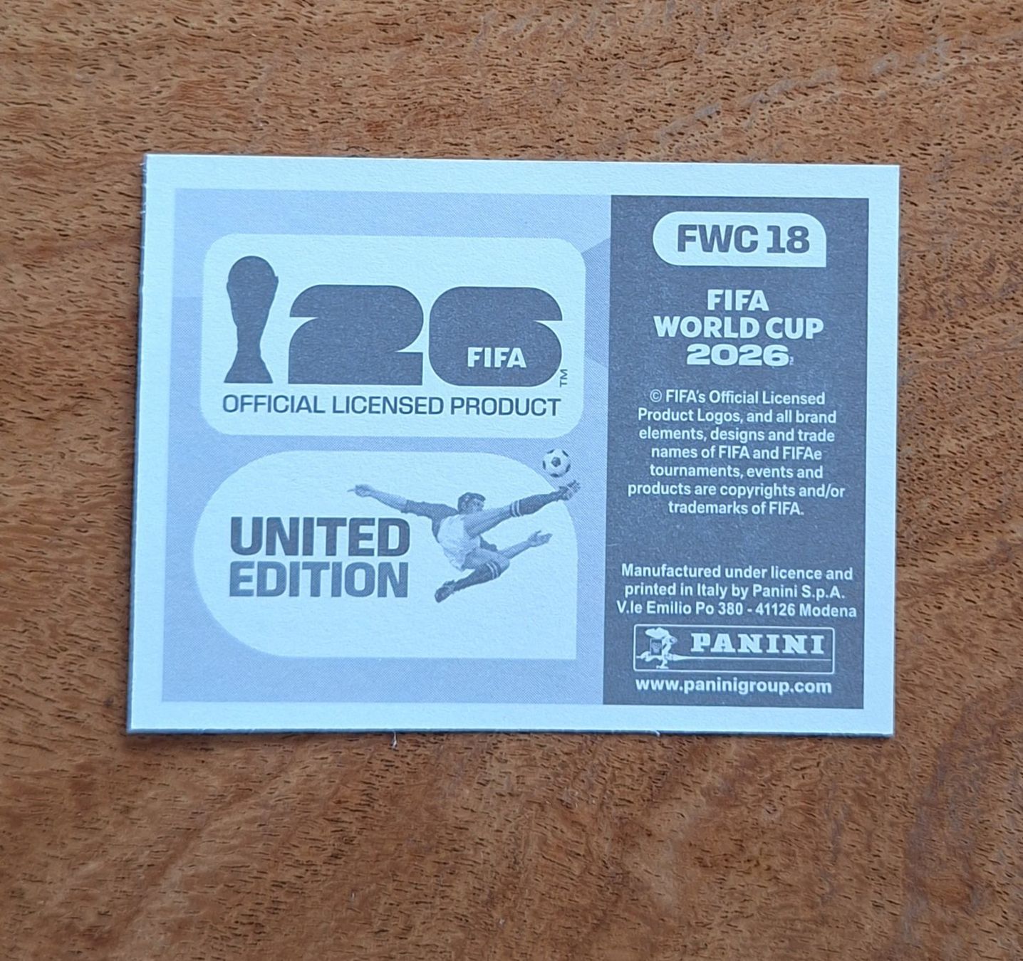 Panini Cartes à collectionner: Panini GERMANY 2014 FWC 18 – Neuf (Voir description) à Romanens par Crocette 1