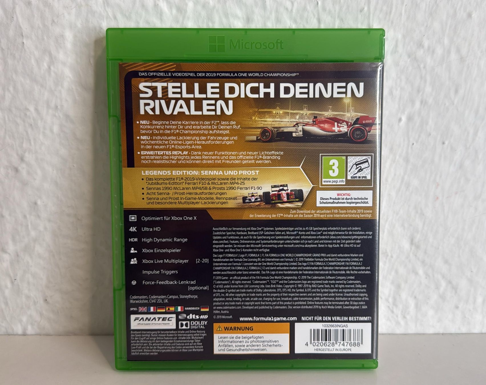 Giochi: F1 2019 Legends Edition: Senna vs Prost - Xbox One! – Usato da Ehrendingen venduto da lax21 1