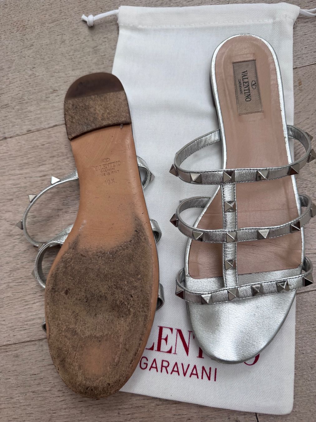 Scarpe da donna: Valentino Sandalen silber Gr. 40.5 – Usato da Herrliberg venduto da jan_lp69 1