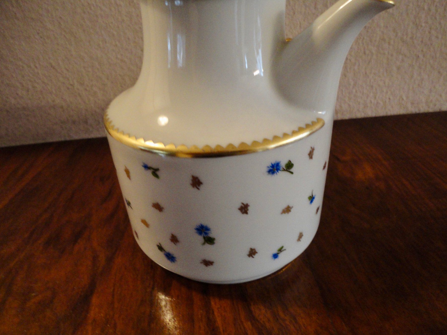 Teiere: Wunderschöne antike Langenthal Kaffeekane (Kornblumen) – Usato da WÄDENSWIL venduto da katti01 2