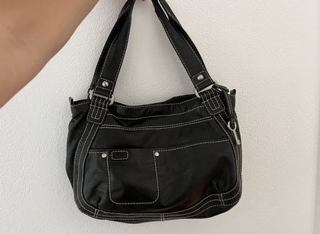 sac brun véritable cuir marque Fossil