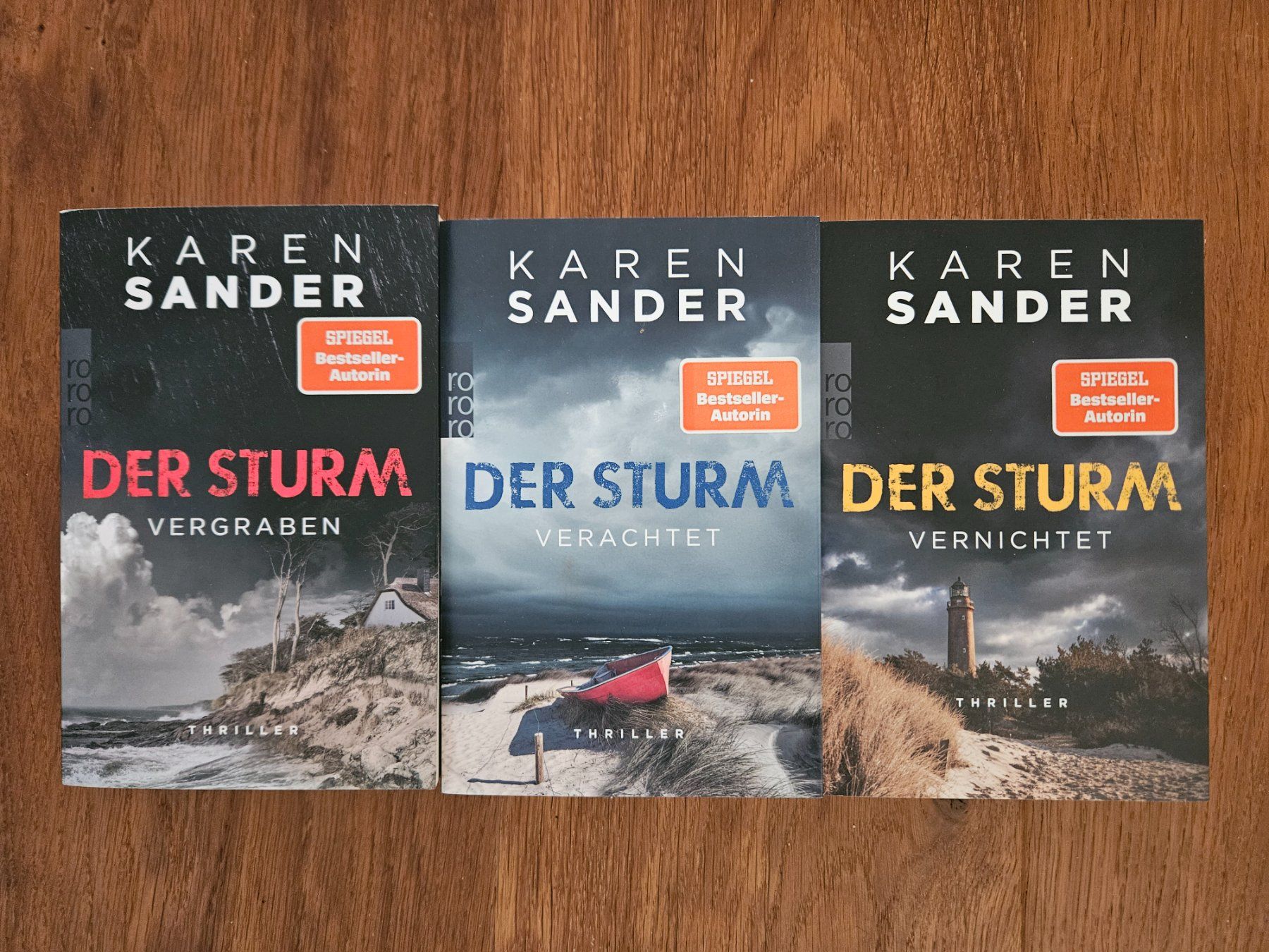 Livres: Karen Sander: Der Sturm – D'occasion à Möriken AG par sst_hpf6