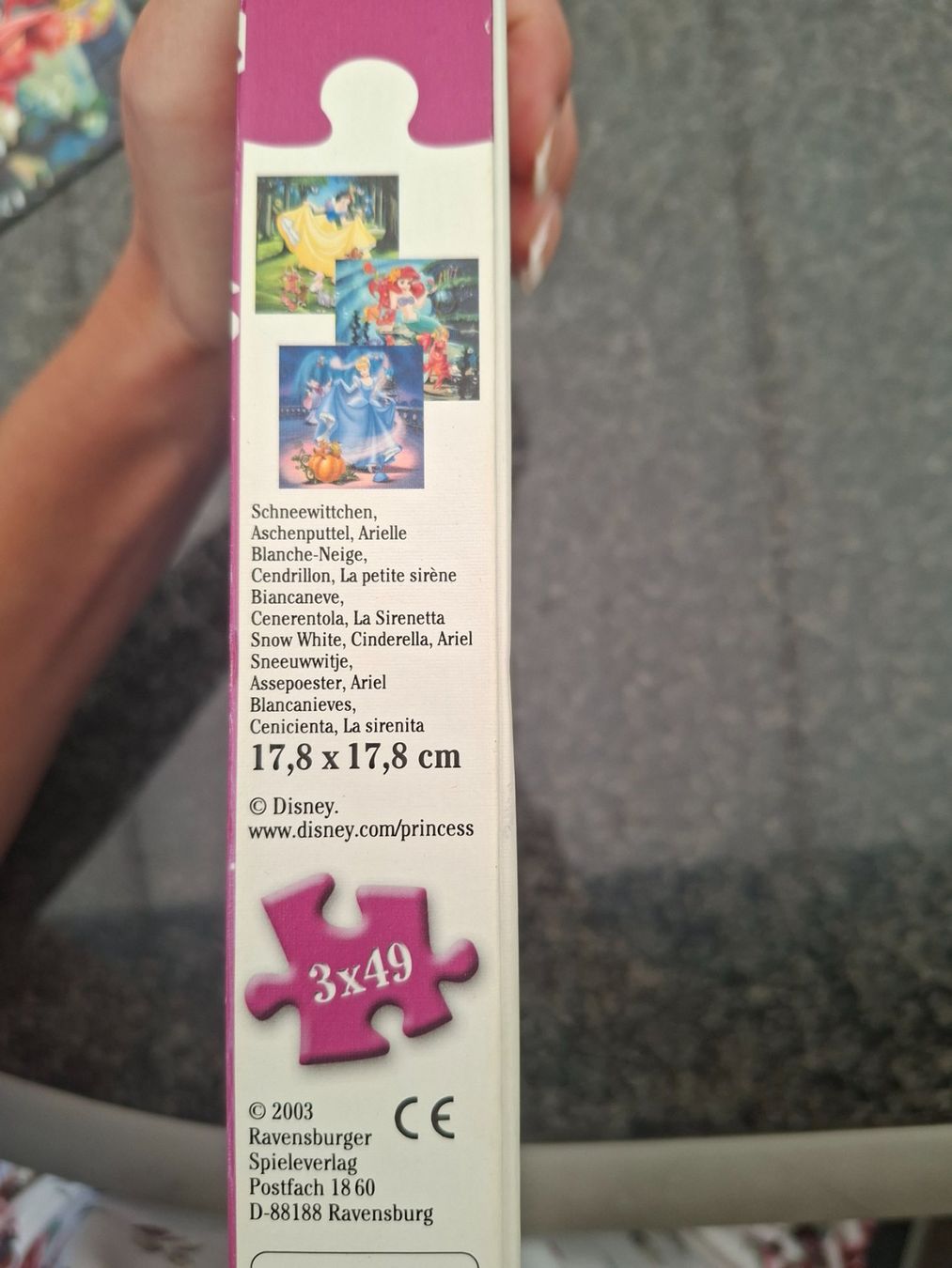 Ravensburger Puzzle: Ravensburger; Puzzle "Disney Princess" 3x 49-teilig – Usato da Boniswil venduto da Totomat-Lady2 4