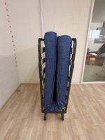 Veraflex Colonia folding bed with mattress blue used