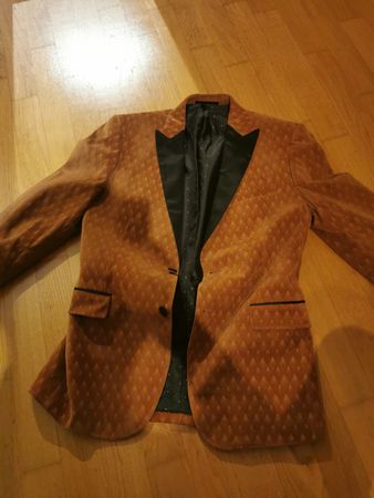 WE Sakko / Blazer Grösse 46 Slim Fit Herbst Braun Ungetragen