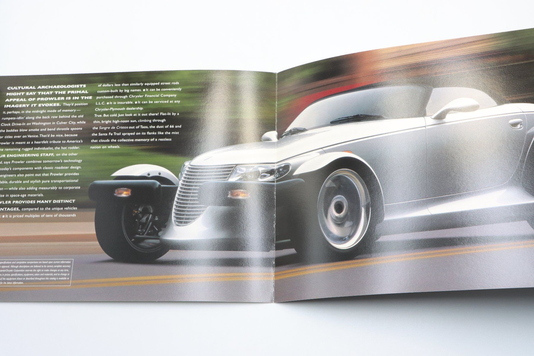 Chrysler Documenti: Plymouth Prowler 2001 Prospekt – Usato da Bühl b.Aarberg venduto da Collectorpassions 3