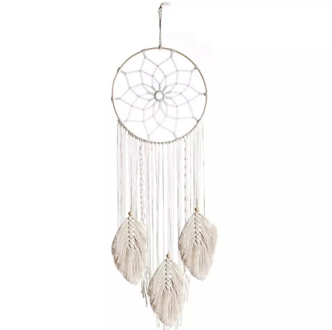 Tutte le decorazioni: Makramee Traumfänger/Windspiel boho, NEU – Nuovo e nell'imballaggio originale da Lachen SZ venduto da Luxolino
