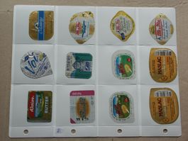24   verschiedene     Butterdeckeli