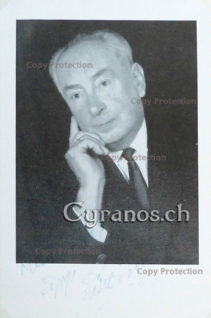Autografi: Sepp Löwinger (1900-1990) Schauspieler - Autogramm – Usato da Dietikon venduto da immortal-stars