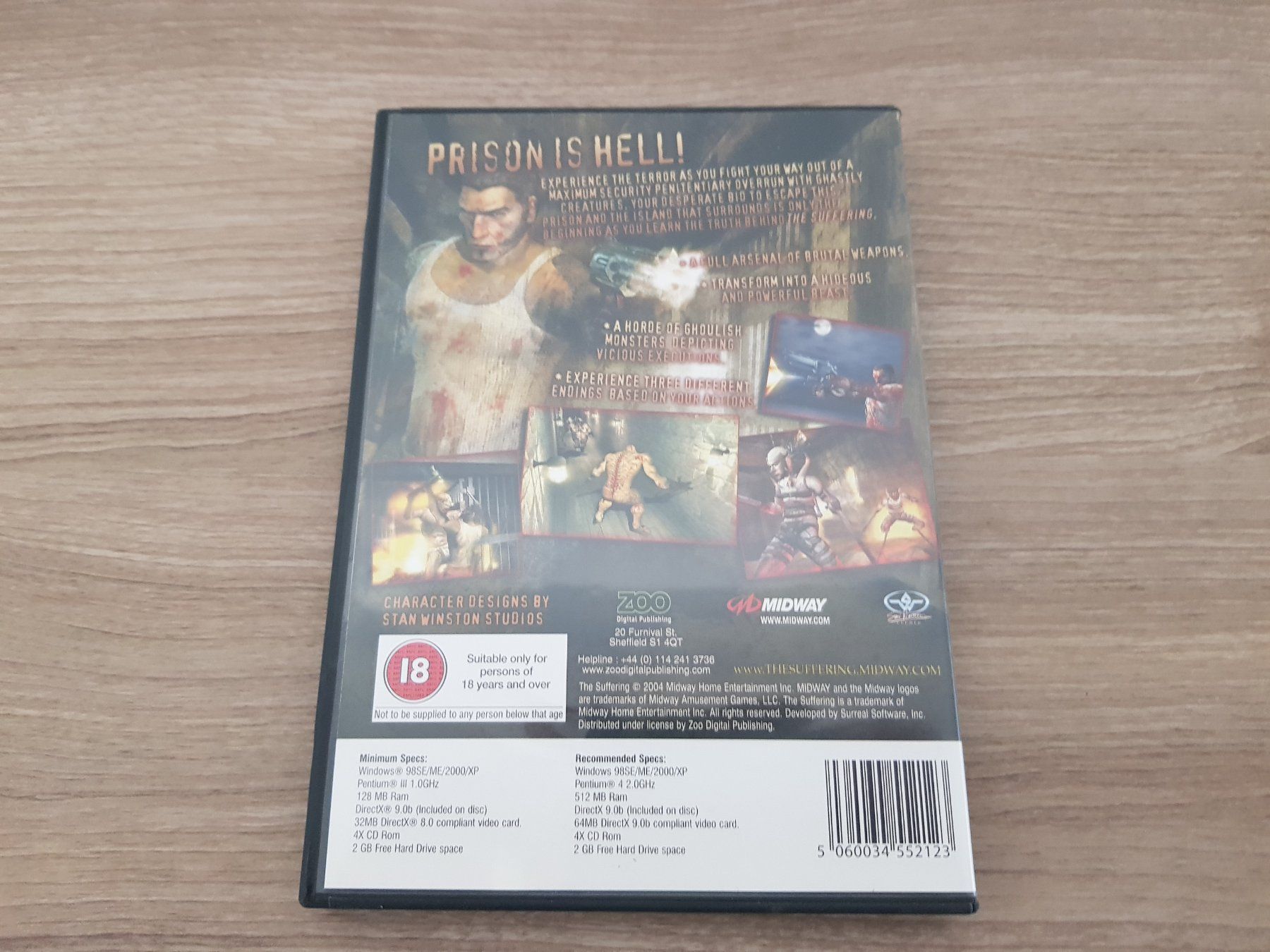 Spiele: The Suffering - PC Horror Game CD-ROM – Gebraucht aus Bassersdorf von  2