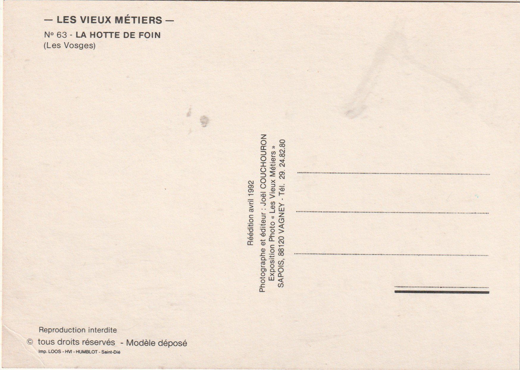 Cartoline postali: Die alten Zeiten – Usato da Lumbrein venduto da made02 1