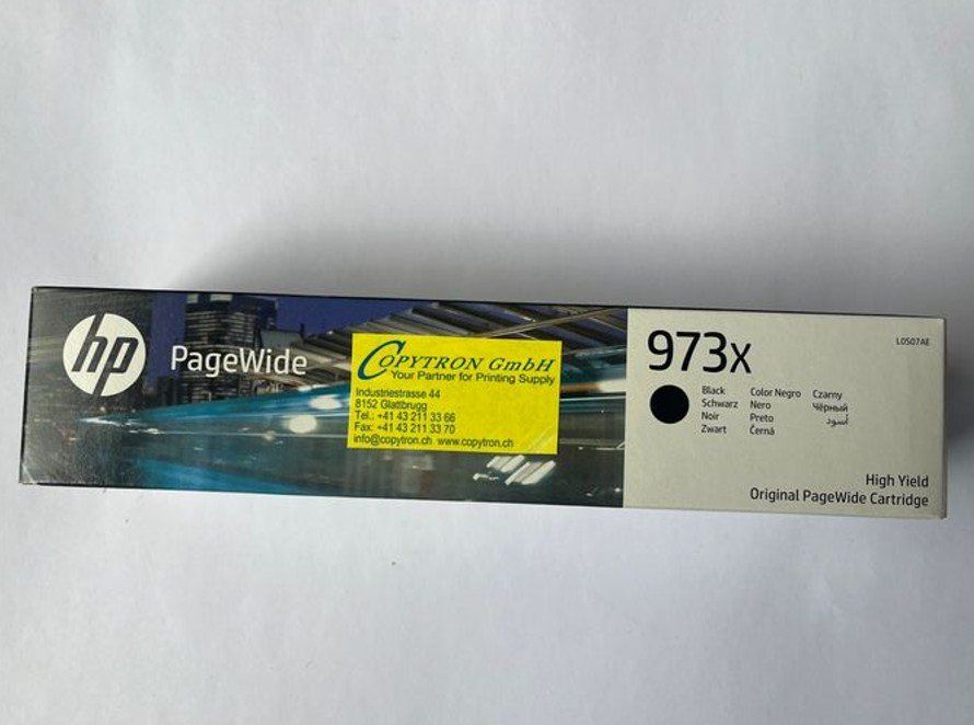 HP PageWide Managed P552/P577/Pro 452/477 Ink, 973X/L0S07AE (Neu und ...