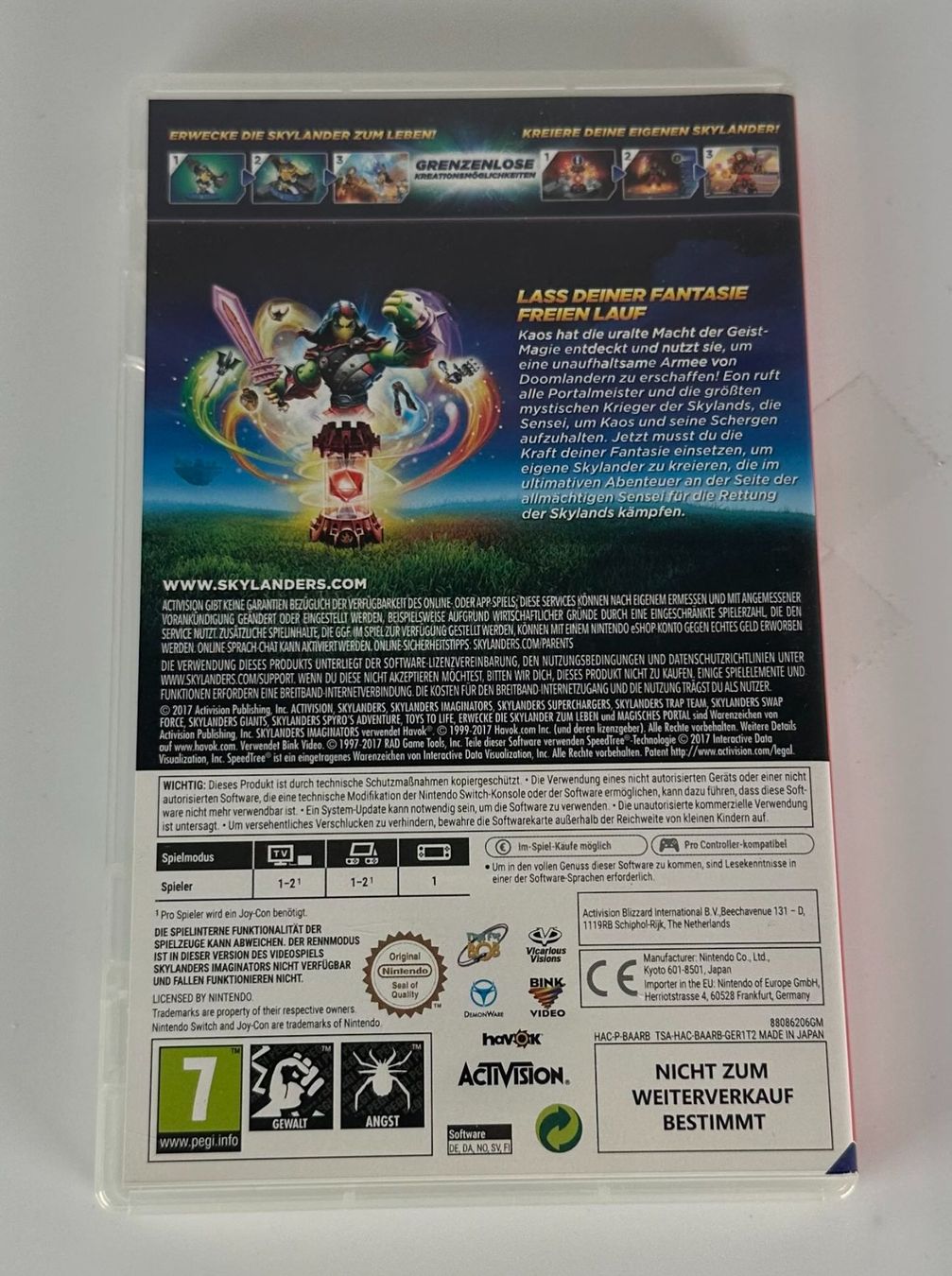 Giochi: Skylanders Imaginators Nintendo Switch selten – Usato da Dübendorf venduto da TrimTrend 1
