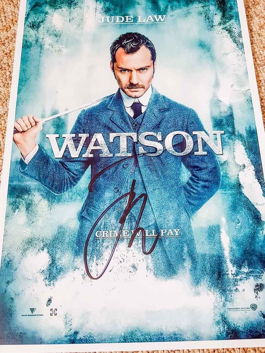 Autogramme: Jude Law - Autogramm auf Foto – Gebraucht aus Kaisten von Simpsons4