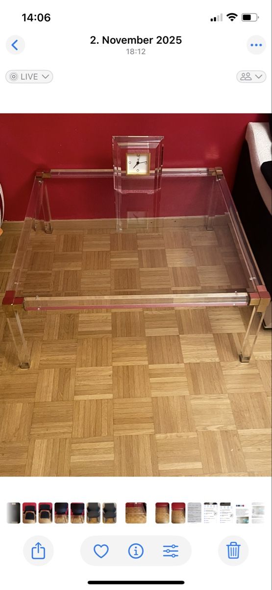 Tavoli: WOHNZIMMER COUCHTISCH SALONTISCH DESIGNKLASSIKER PLEXIGLAS – Usato da Glattbrugg venduto da ugu_j9wf 3
