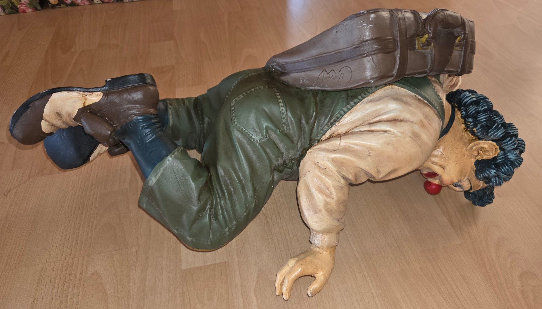 Statuette: grosse Clownfigur von Jun Asilo 95 – Usato da Gossau SG venduto da tenerife11 5