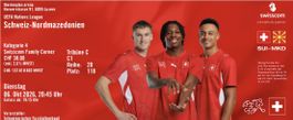 2 Tickets Schweiz-Nordmazedonien 06.10.2026 Tribüne C