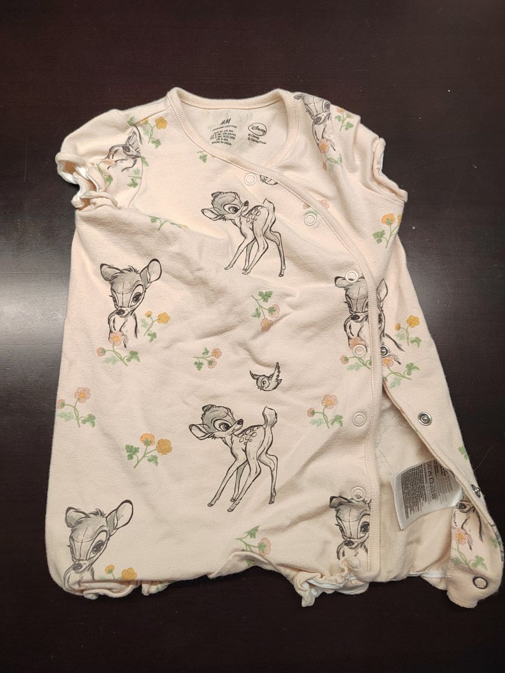 Disney Pigiama & Simili: Bambi-Pyjama, Kurz, Grösse 62 – Nuovo (secondo la descrizione) da Einsiedeln venduto da pattymary 1
