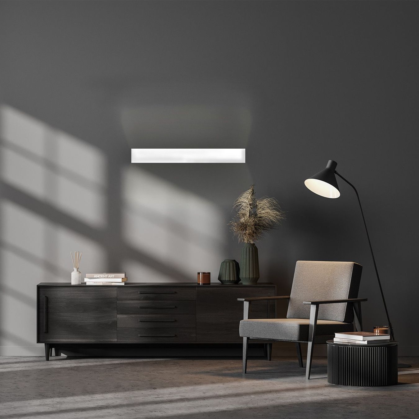 Lampade: LED Wandleuchte Up-and-Down, 61 cm Länge – Nuovo (secondo la descrizione) da Kreuzlingen venduto da Smart-Light 1