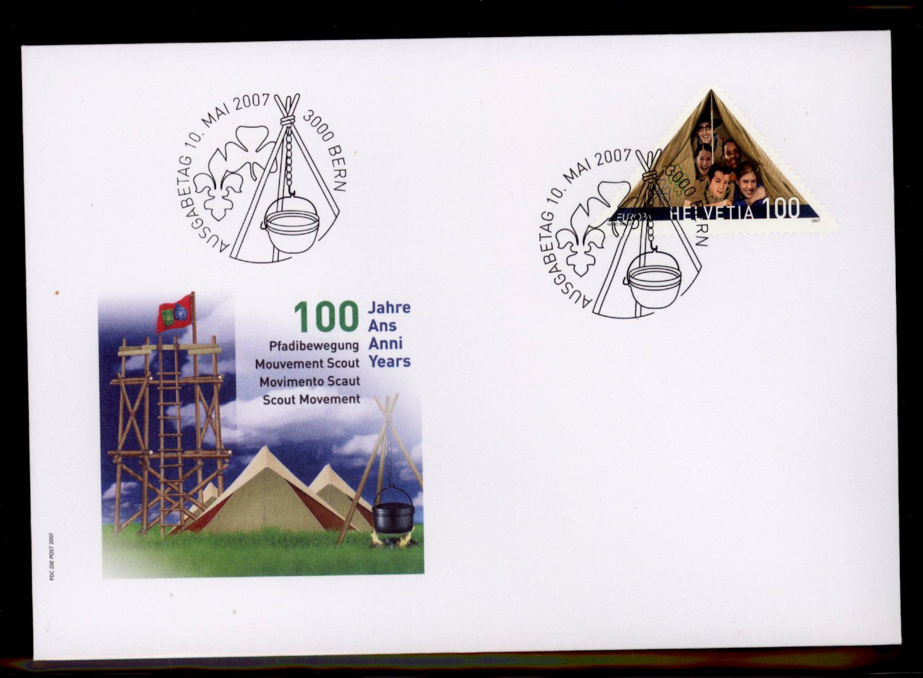 Tutti i francobolli: 2007, FDC, Europa – Usato da Willisau venduto da Vollstempel