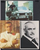 007  James Bond   :   3 versch. Ansichtskarten **