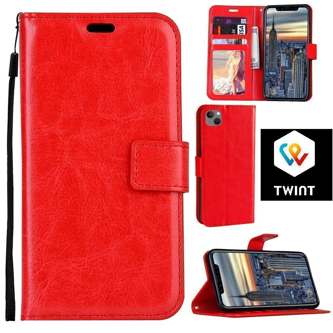 Cover & Protezioni schermo: iPhone 13 Hülle Etui Wallet Case Flip Cover Tasche Coque – Nuovo e nell'imballaggio originale da Volketswil venduto da coverandmore
