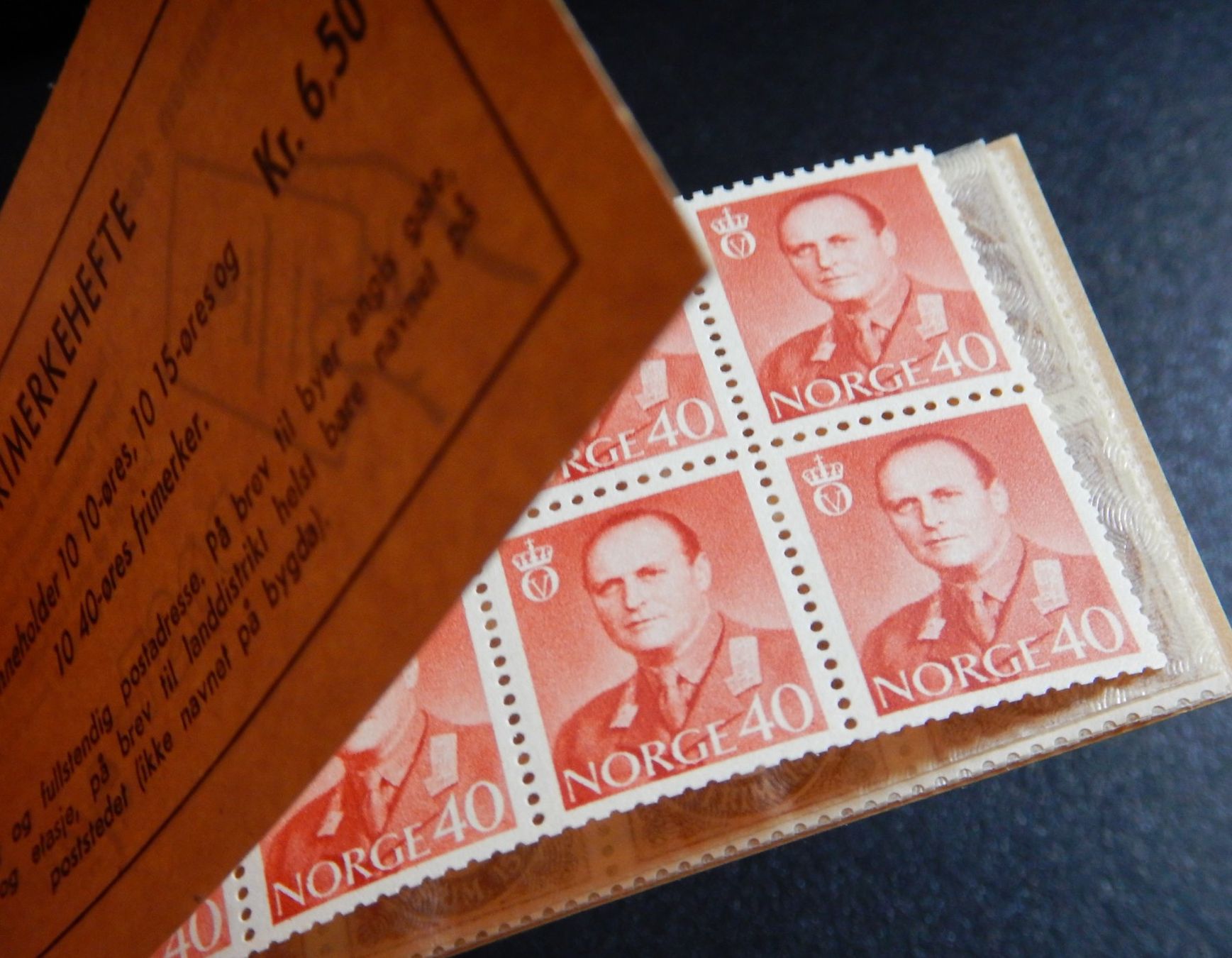 Alle Briefmarken: Norwegen Markenheft 1958 Kat. 100 Euro – Gebraucht aus Zürich von Muehlekauf 1