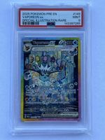 Vaporeon ex 149/131 (SIR) - PSA 9