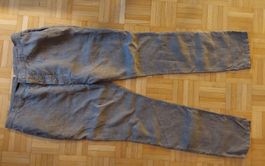 Hose Herren Leinen eigensinnig Wien gŕau XL
