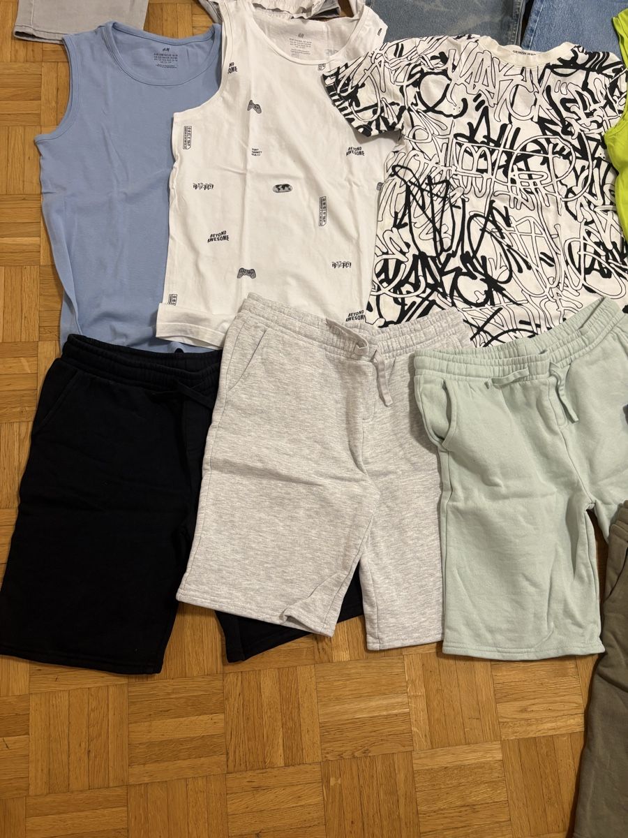 Lotti & Set di vestiti: Kleiderpaket Sommer Jungs Gr. 158 – Nuovo (secondo la descrizione) da Zürich venduto da Kinderwelten 2