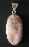 Neu: Rhodochrosit Schmuck Anhänger mit Kette
