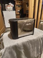 Toaster Luxelle Modell KT-30118 schwarz silber gebraucht