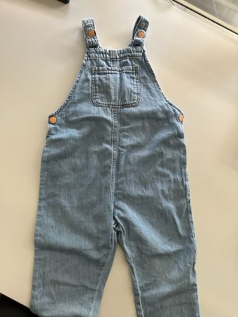 Lindex Denim Overalls Kids EUR 98