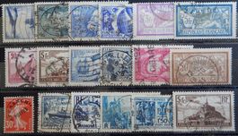 Frankreich Lot mit alten Werten II